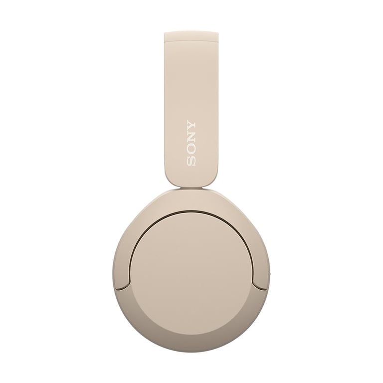 Auriculares inalámbricos Sony WH-CH520 Diadema para llamadas/música USB Tipo-C Bluetooth Soporte de carga Crema