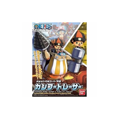 Figurita Bandai Chopper Robo Super 4 Kung Fu Tracer One Piece