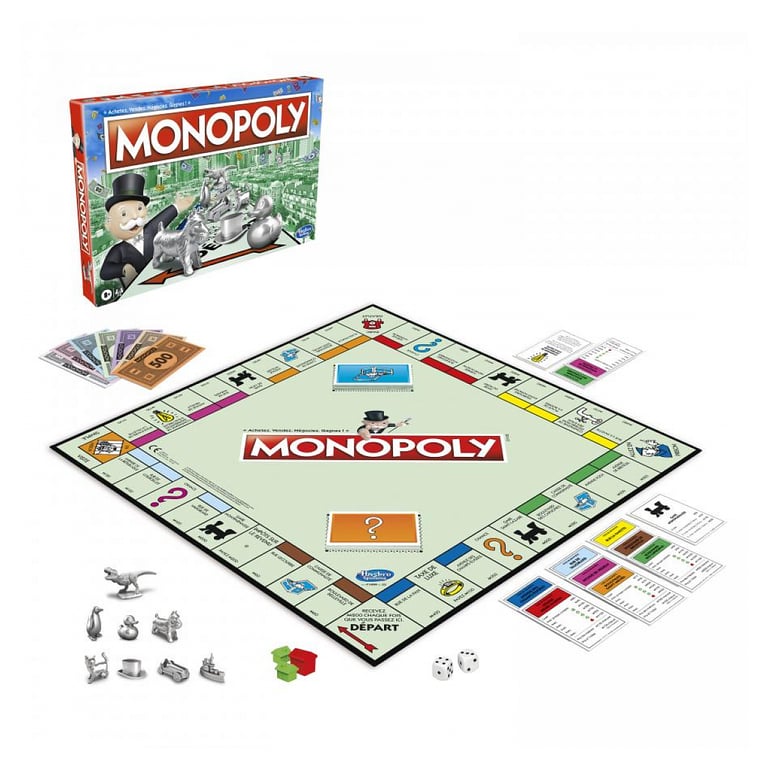 Monopoly Classique - Jeu de Société Indémodable de Hasbro - Neuf