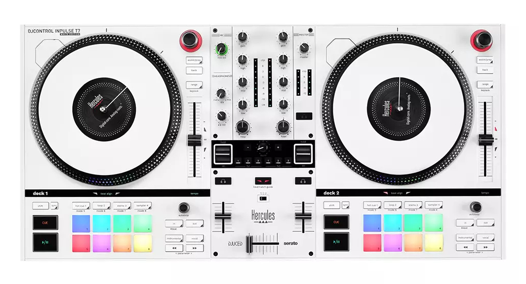 DJControl Inpulse T7 Edition Controleur DJ avec 2 plateaux motorises Serato DJ et DJUCED inclus - vue 2