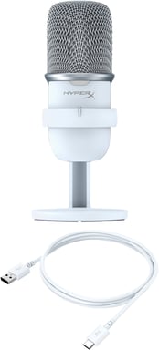 HyperX SoloCast - Microfono USB (bianco)