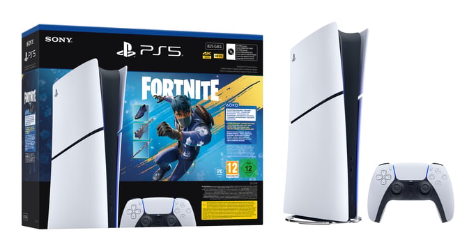 Pack PS5 Slim & Fortnite Flowering Chaos - Console de jeux PlayStation 5 Slim 825 Go (Digital)