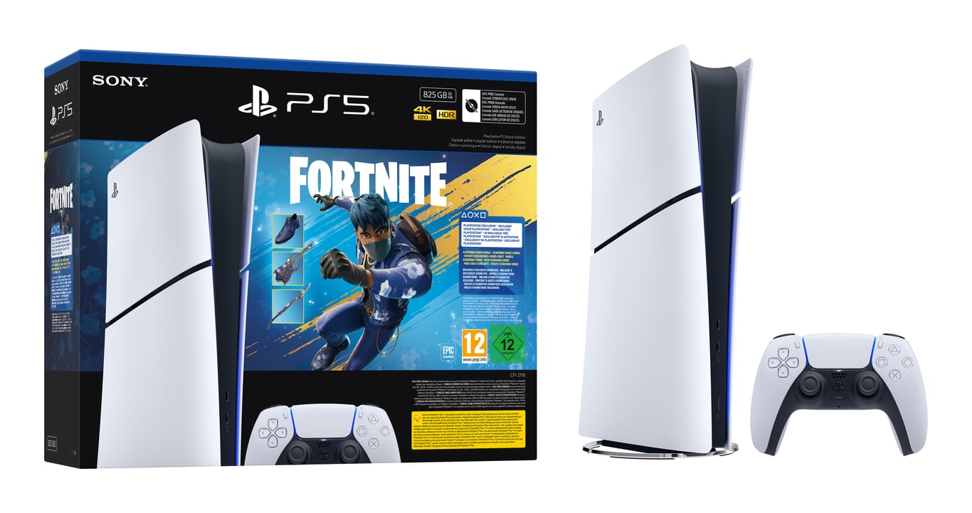 Pack Console PlayStation®5 numérique Fortnite Flowering Chaos - vue 8