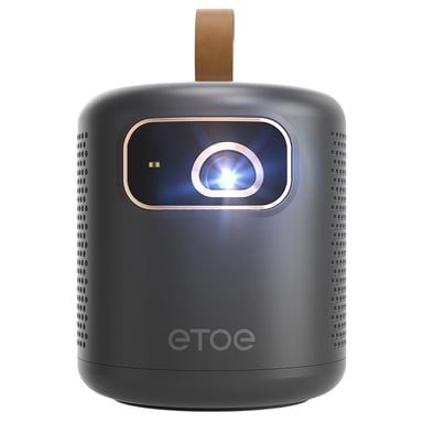 Proyector ETOE Dolphin 1080P, con sistema Google TV, decodificación de video 4K UHD, Netflix, YouTube, Prime Video, sonido inmersivo, enfoque y corrección de keystone automáticos, 500 ANSI lúmenes, Wi-Fi de doble banda