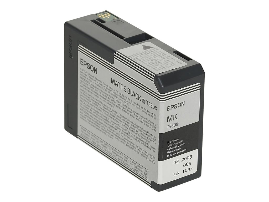 Epson Sglpack Matte BK T58080N - vue 3