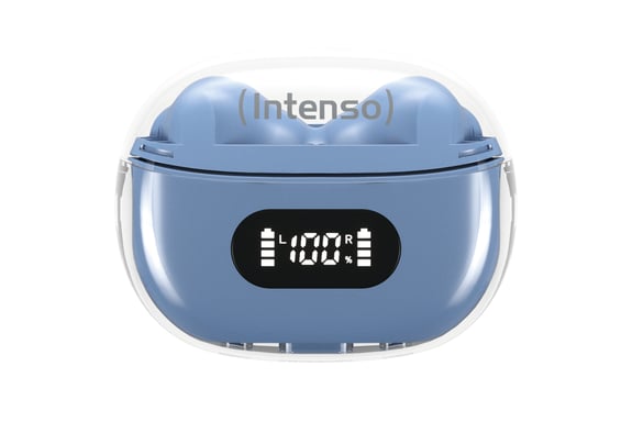 Intenso T315AE Casque True Wireless Stereo (TWS) Ecouteurs Appels/Musique/Sport/Au quotidien USB Type-C Bluetooth Bleu