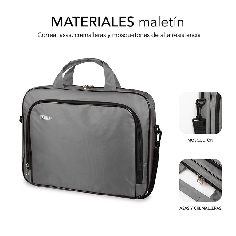 SUBBLIM SUB LB 1OLB051 sacoche d'ordinateurs portables 40 6 cm 16 Sac Toploader Neuf - vue 2