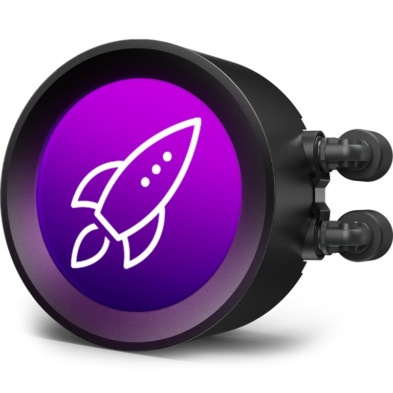 NZXT RL KRZ53 01 système de refroidissement d'ordinateur Processeur Refroidisseur de liquide tout en un 12 cm Neuf - vue 2