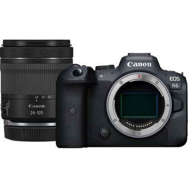 Canon EOS R6 + RF 24-105mm F4-7.1 IS STM MILC 20,1 MP CMOS 5472 x 3648 pixels Noir