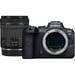 Canon EOS R6 + RF 24-105mm F4-7.1 IS STM MILC 20,1 MP CMOS 5472 x 3648 Pixeles Negro