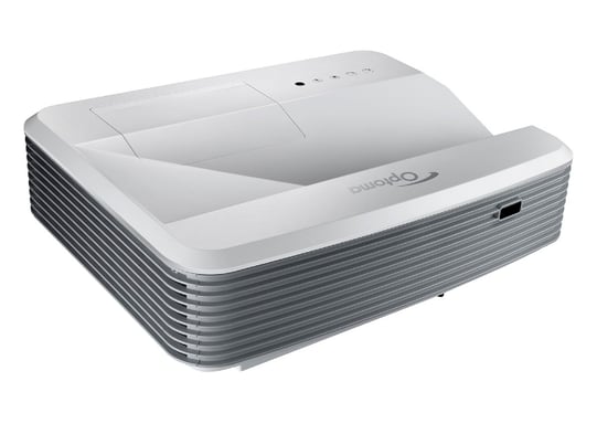 Optoma W319USTIRE Projecteur à focale ultra courte 3500 ANSI lumens DLP WXGA (1280x800) Compatibilité 3D Gris, Blanc