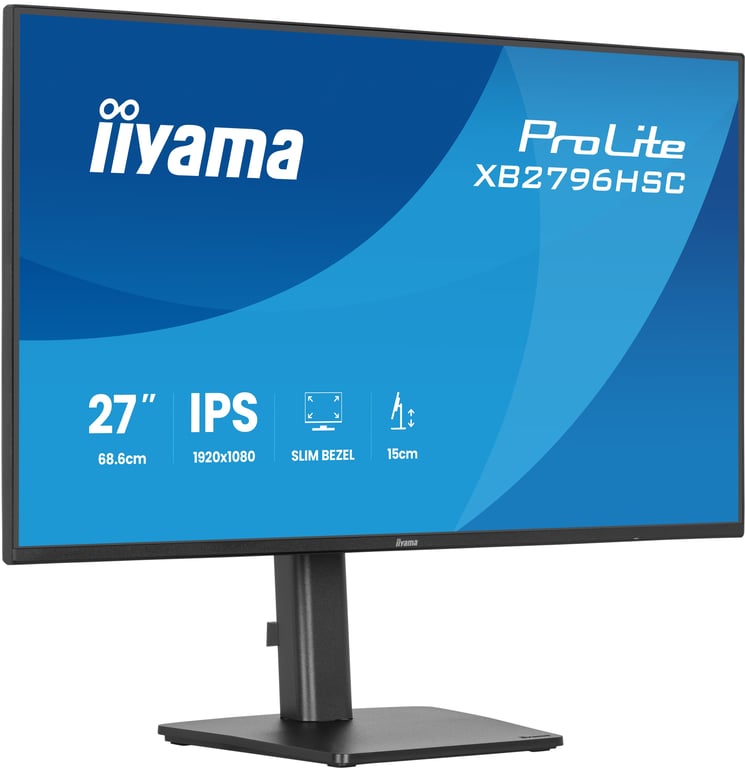 iiyama ProLite XB2796HSC-B1 écran plat de PC 68,6 cm (27 ) 1920 x 1080 pixels Full HD LED Noir - Neuf