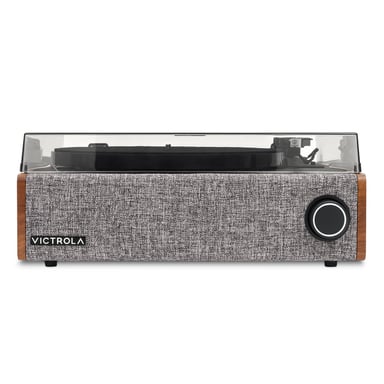 Victrola Eastwood LP Tourne-disque entraîné par courroie Gris, Noyer