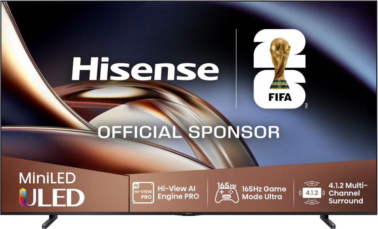 TV Hisense ULED 100U8Q 100 4K UltraHD 165Hz Smart TV VIDAA HDR10+ Dolby Vision IMAX