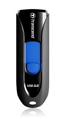 Transcend JetFlash 790 32GB lecteur USB flash 32 Go USB Type-A 3.2 Gen 1 (3.1 Gen 1) Noir, Bleu - Neuf