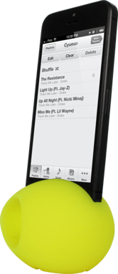 Amplificador de sonido Oeuf para Apple iPhone 5/5s/5C/SE, Amarillo