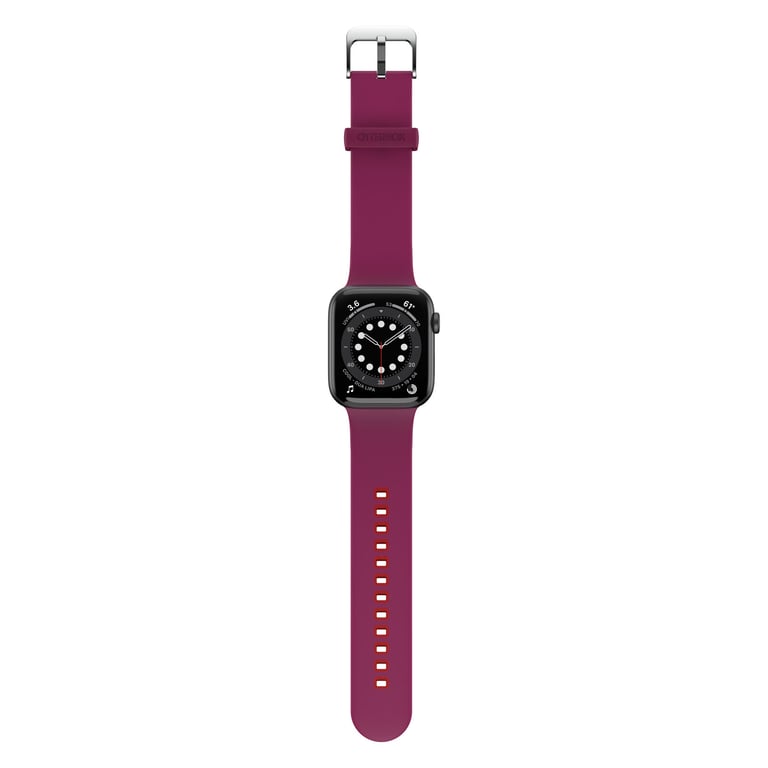 OTTERBOX  Antimicrobial Band Bande Rose, Rouge Acier, Silicone - Neuf