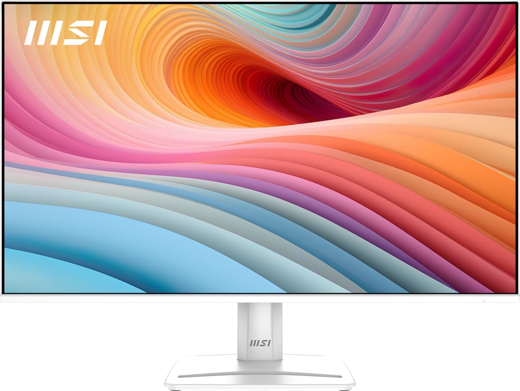 MSI Écran Pc Pro Mp275w E2 27 Full Hd Ips Blanc + Haut-parleurs - vue 3