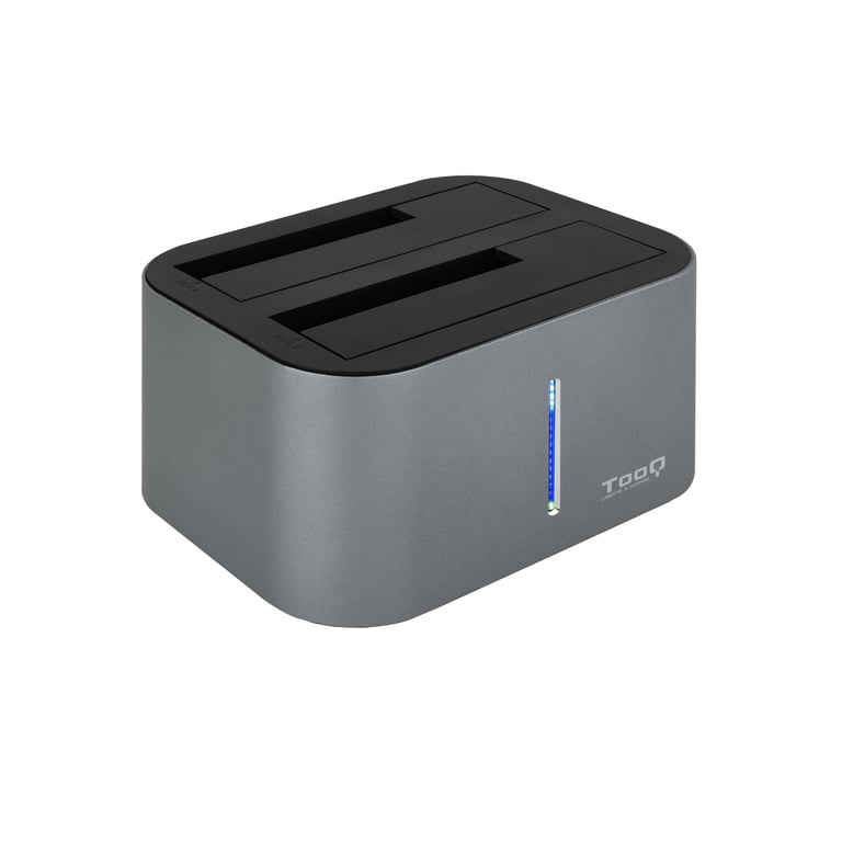 TooQ TQDS Station d'accueil de disques de stockage USB 3.2 Gen 1 3.1 Gen 1 Type B Aluminium Neuf