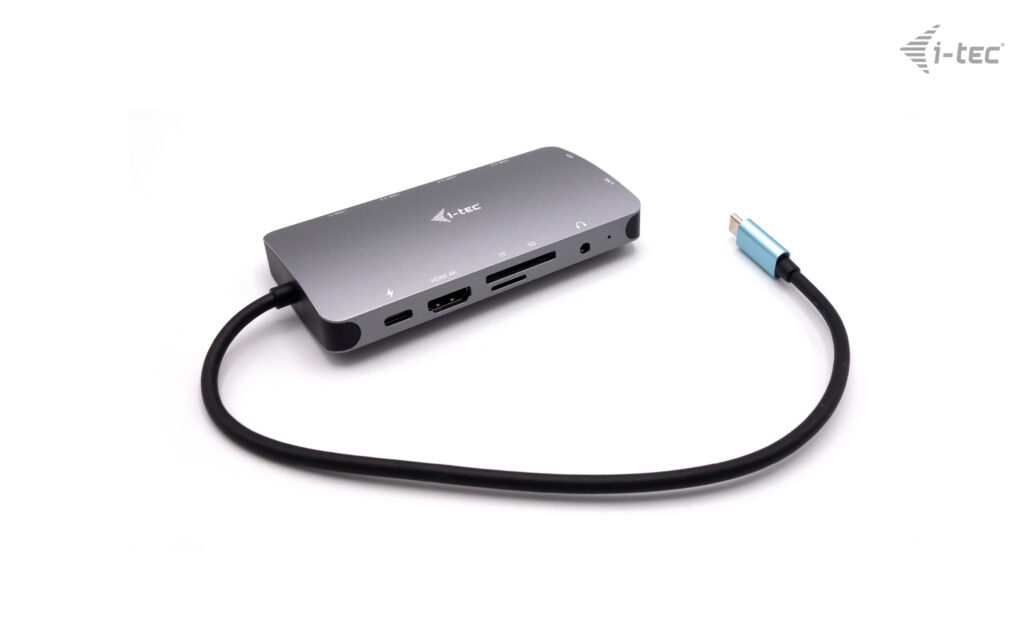 i tec Metal USB C Travel Nano Dock HDMIVGA with LAN + Power Delivery Neuf - vue 3
