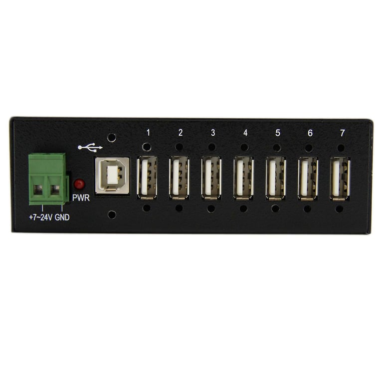 StarTech.com Hub industriel USB 2.0 à 7 ports - vue 2