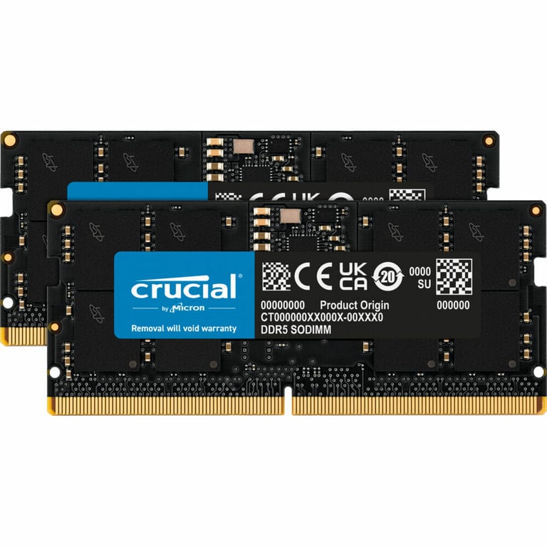 Crucial CT2K32G48C40S5 module de mémoire 2 x DDR5 4800 MHz Neuf - vue 5