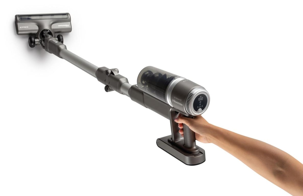 Hisense HVC6464A aspirateur balai et balai électrique Aspirateur balai 2 en 1 Batterie Sec HEPA Sans sac Neuf - vue 3