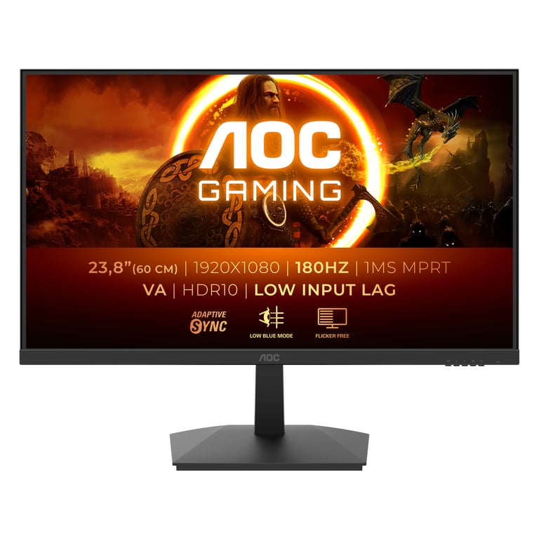 AOC G1 24G15N2 écran plat de PC 60 5 cm 23.8 1920 x 1080 pixels Full HD LCD Neuf - vue 1