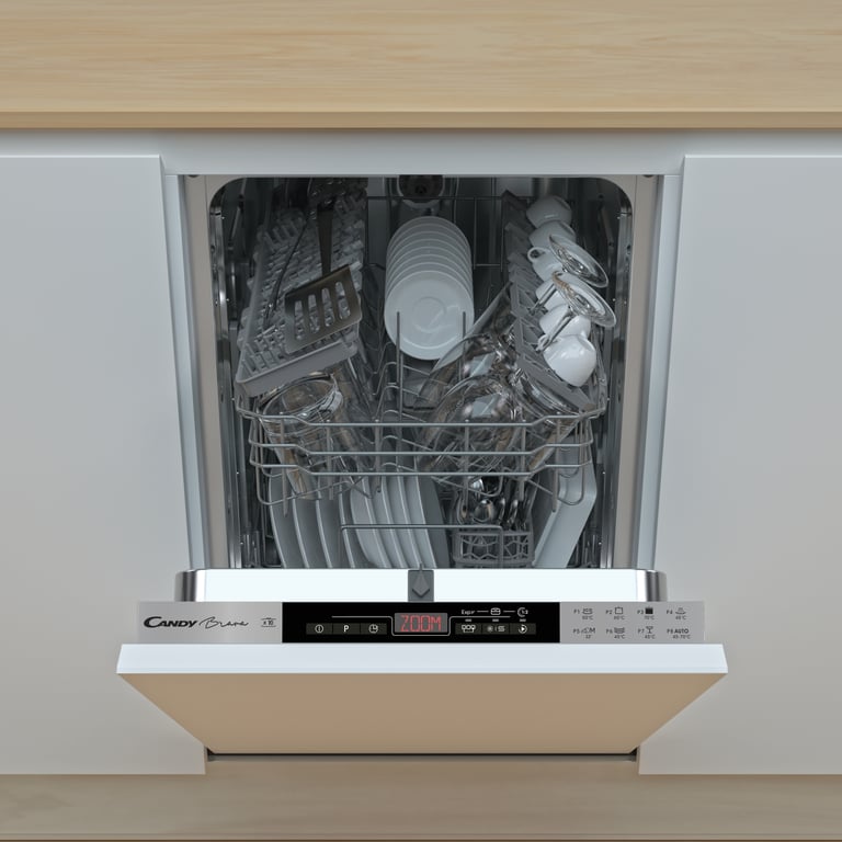 Lave-Vaisselle Candy CDIH 2T1047 – Encastrable, 10 Couverts, 47 dB - vue 4