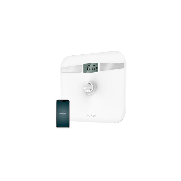 Cecotec Báscula de Baño Surface Precision Ecopower 10200 Smart Healthy White
