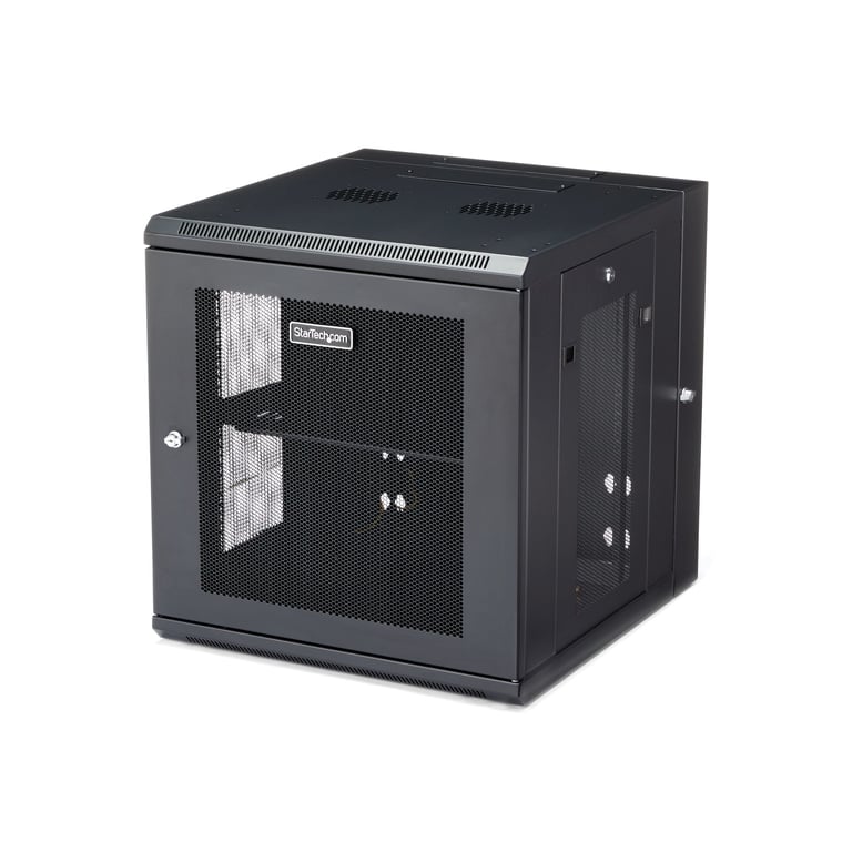 StarTech.com Armoire serveur 12U à 4 montants RK1224WALHM
