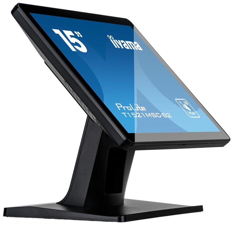 iiyama ProLite T1521MSC B2 écran plat de PC 38 1 cm 15 1024 x 768 pixels XGA LED Écran tactile Dessus de table Neuf - vue 1