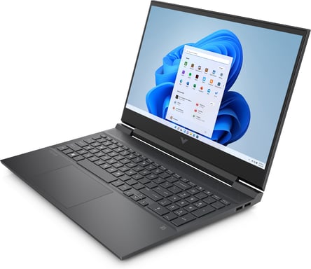 Victus by HP 16-e0305nf Ordinateur portable 40,9 cm (16.1'') Full HD AMD Ryzen 5 5600H 16 Go DDR4-SDRAM 512 Go SSD NVIDIA GeForce RTX 3060 Wi-Fi 6 (802.11ax) Windows 11 Home Noir