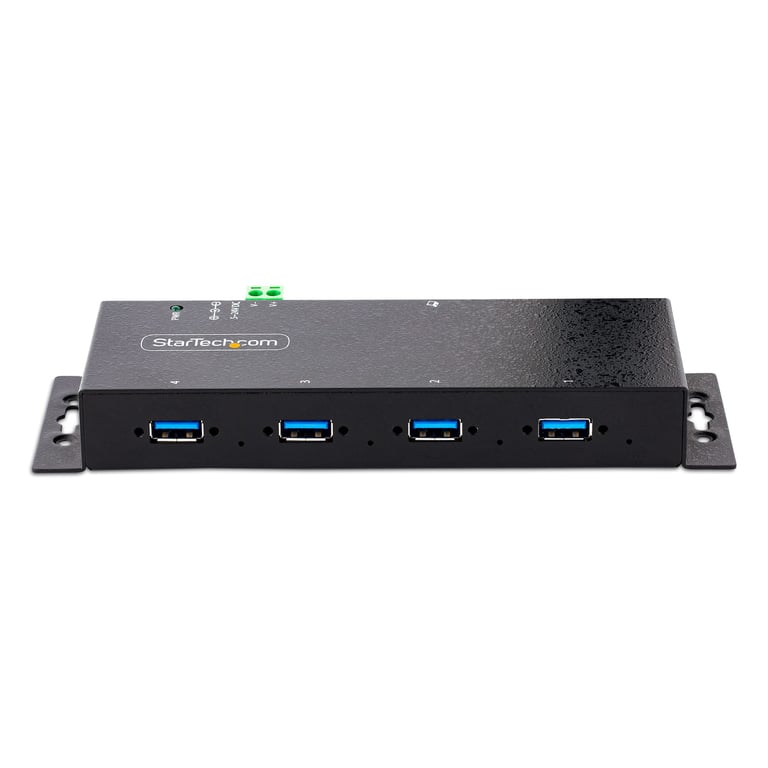 StarTech.com Hub USB 3.0 5Gbps à 4 Ports Industriel Hub USB pour PC Portable avec Protection contre les Surtensions Splitter USB 3.0 Montable sur Mur Station de Charge USB à Verrouillage Gros Calibre Neuf - vue 3