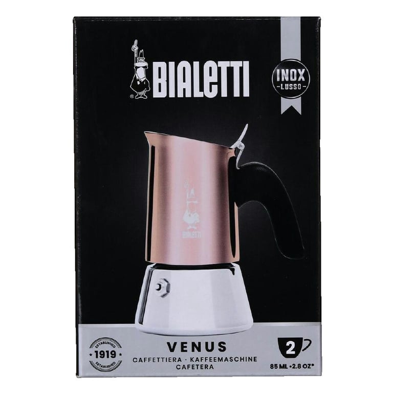 Cafetière BIALETTI Venus 2 tasses Poignée anti brûlure Moka - vue 4