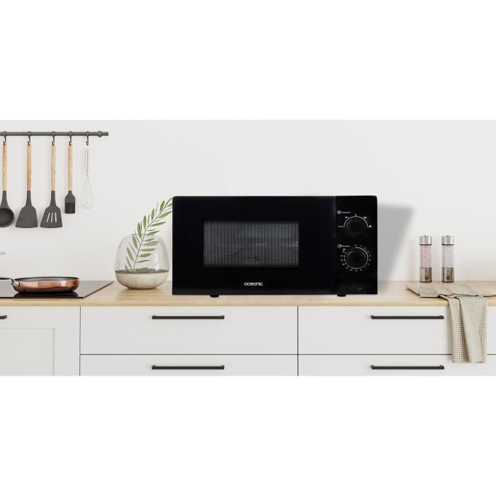 Micro ondes OCEANIC MO20B11 45 4 x H26 1 x P32 6 cm - vue 5