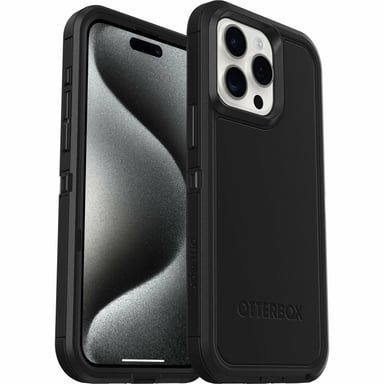 OtterBox Defender serie XT per iPhone 15 Pro Max, nero Apple iPhone 15 Pro Max