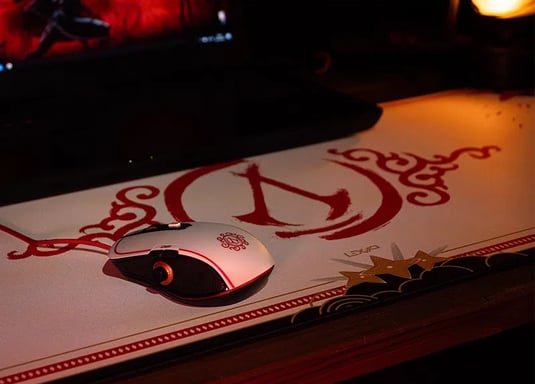 Lexip Initiate Bundle ratón Juego mano derecha USB tipo A Óptico 12000 DPI