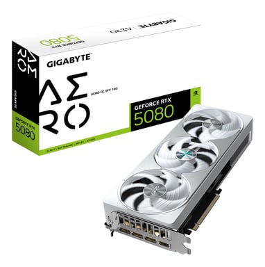 TARJETA GRAFICA GIGABYTE RTX 5080 AERO OC SFF 16G