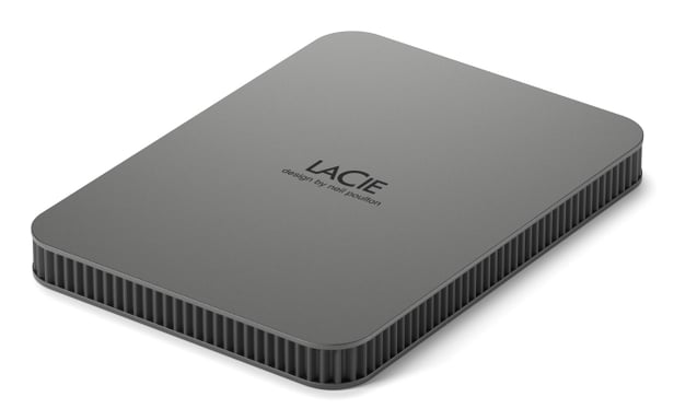 LaCie Mobile Drive Secure disque dur externe 2 To USB Type-C 3.2 Gen 1 (3.1 Gen 1) Gris