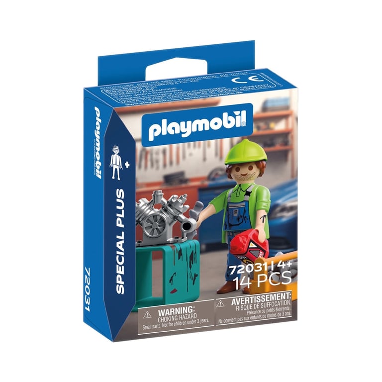 Playmobil Special Plus 72031 Mécanicien - vue 2