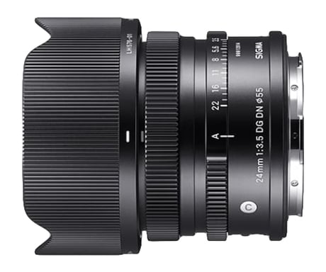 Sigma 24mm F3.5 DG DN MILC Objectif large Noir - vue 1