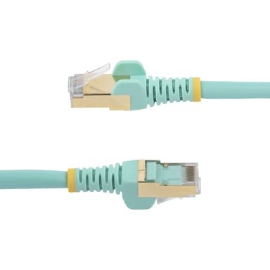 StarTech.com Cable de red Ethernet RJ45 Cat6 de 10 m - Aqua