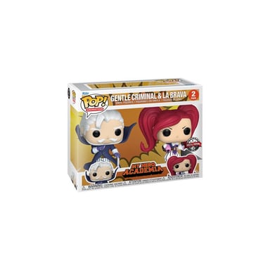 Pack Figurines Funko Pop Animation My Hero Academia 2 Gentle Criminal and La Brava
