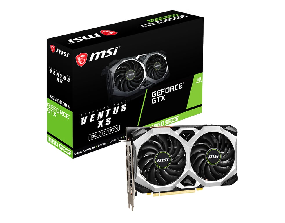 MSI GeForce® GTX 1660 Super Ventus XS OC 6G