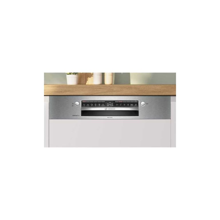 Bosch Lave vaisselle encastrable avec bandeau 60 cmc. Home connect. 42 db. 14 couverts. 6 programmes. 5 options. Acier brossé anti traces. Tiroir à couverts smi4hcs07e - vue 6