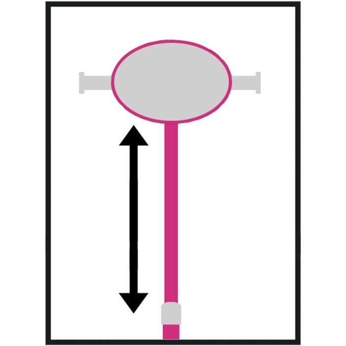 Trottinette Pliable Barbie – Aluminium, Roulement à Billes ABEC 5, Frein Arrière - vue 3