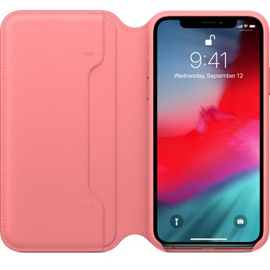 Apple MRX12ZM/A funda para teléfono móvil 14,7 cm (5.8'') Folio Rosa