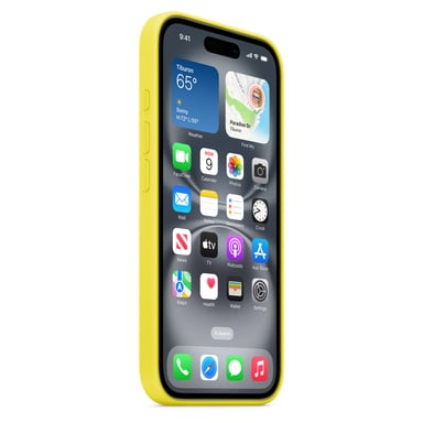 Apple Coque en silicone avec MagSafe pour iPhone 16 Plus - Carambole Apple (brand) iPhone 16 Plus