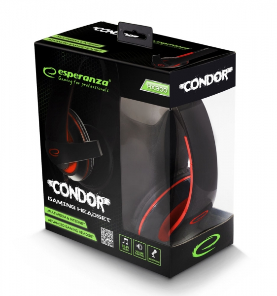 Esperanza EGH300R Casque Avec fil Arceau Jouer Neuf - vue 4